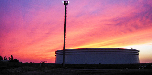 تعمیرات اساسی مخازن ذخیره نفت خام خارک